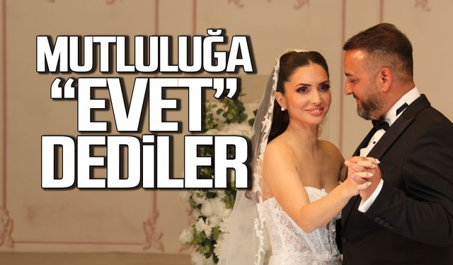 Burcu Otabaş ile Serdar Zorba mutluluğa 'evet' dedi