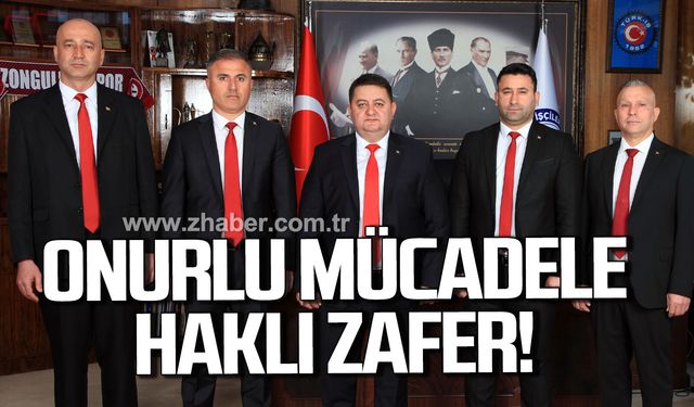 GMİS: Haklarını alan tüm madencilerimizi selamlıyoruz