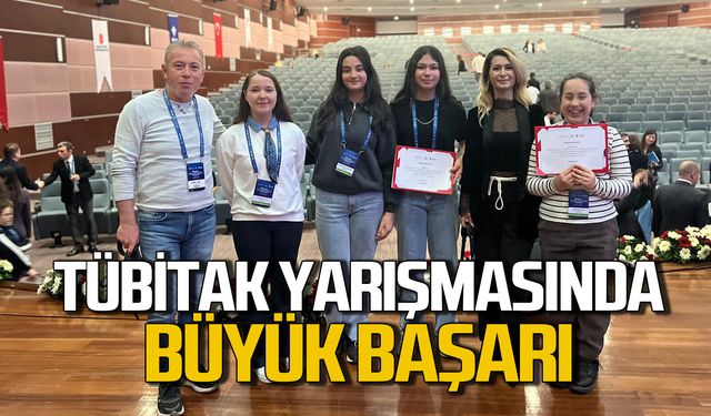 TÜBİTAK 2204-B yarışmasında büyük başarı