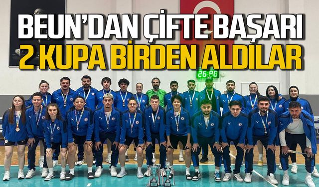 BEUN'dan çifte başarı: Kadınlar namağlup şampiyon, erkekler üçüncü!