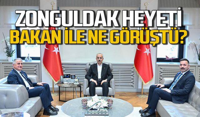 Zonguldak heyeti Bakan Abdulkadir Uraloğlu ile ne görüştü?