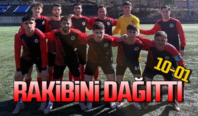 Çaydeğirmeni rakibini dağıttı 10-01