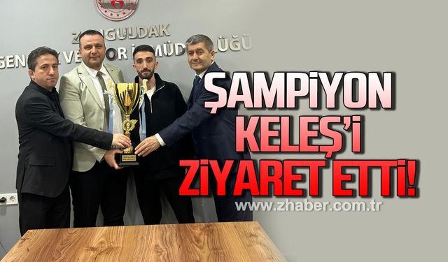 Şampiyon Tersanespor Keleş’i ziyaret etti