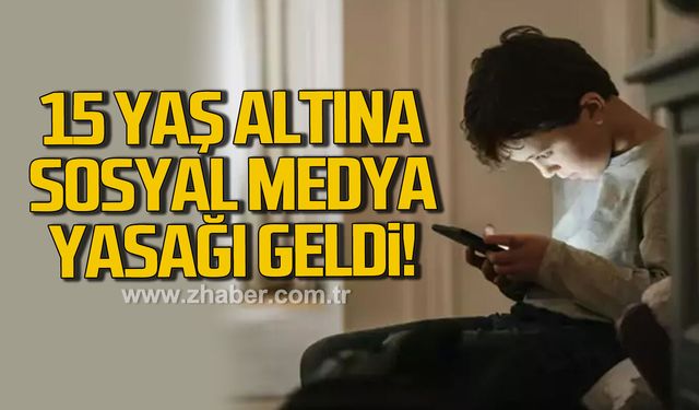 15 yaş altına sosyal medya yasağı kanunlaştı