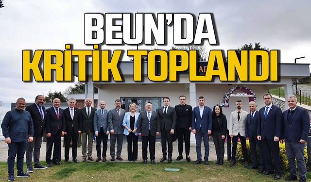 BEUN'da Sınai Mülkiyet Çalıştayı öncesi İstişare toplantısı yapıldı
