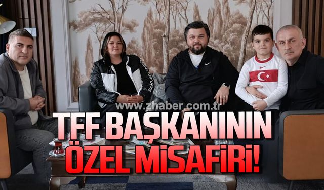 Zonguldak Ereğli Spor (ZES), TFF Başkanının özel misafiri oldu