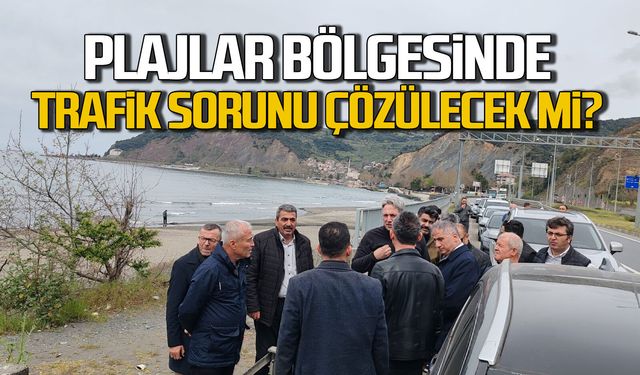 Plajlar bölgesinde trafik çalışmaları başlıyor