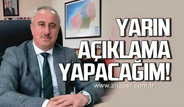 Necdet Karaveli; 'Yarın açıklama yapacağım'
