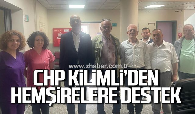 CHP Kilimli’den Hemşirelere destek