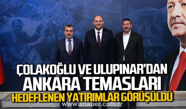 Ahmet Çolakoğlu ve Özcan Ulupınar, Ahmet Büyükgümüş’ü ziyaret etti.