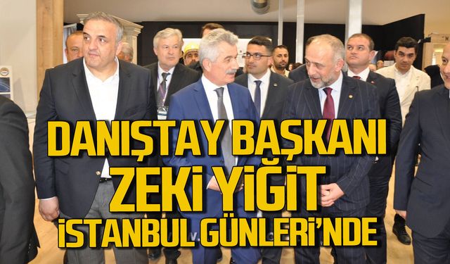 Danıştay Başkanı Zeki Yiğit, 5. Zonguldak Günleri’ni ziyaret etti