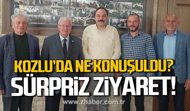 İYİ Parti’den Kozlu Belediye Başkanı Altuğ Dökmeci’ye nezaket ziyareti
