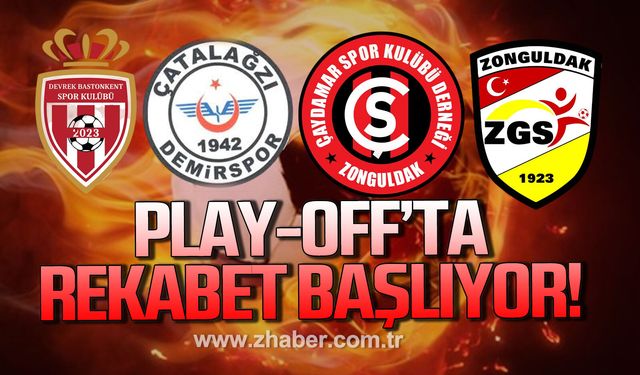 Play-Off’ta büyük rekabet başlıyor