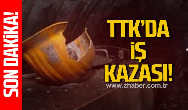 Kozlu Maden ocağında iş kazası: 1 yaralı