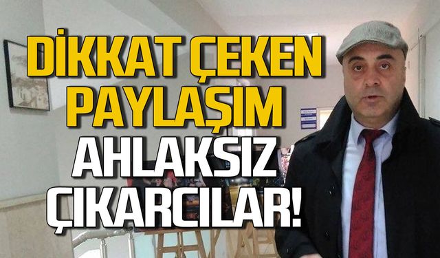 Zafer Can'dan dikkat çeken paylaşım