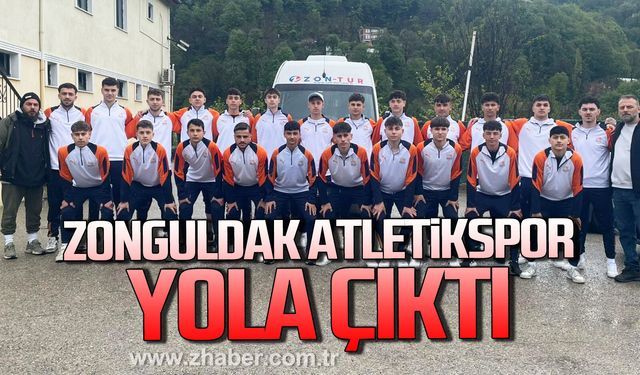 Zonguldak Atletikspor tur için Düzce’ye gitti