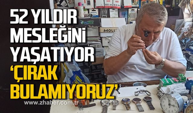 Devrek’te 52 yıllık saat ustası teknolojiye direniyor