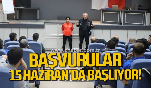 Başvurular 15 Haziran’da!