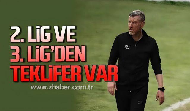 Şenol Demir’e 2 ve 3. Lig’den teklifler var