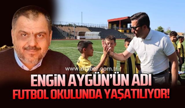 Engin Aygün’ün adı Kilimli'de futbol okulunda yaşatılıyor