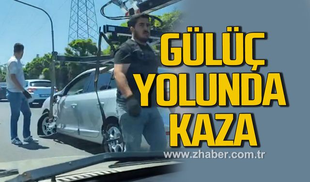 Gülüç yolunda kaza