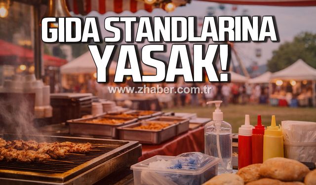 Devrek'te gıda standlarına yasak