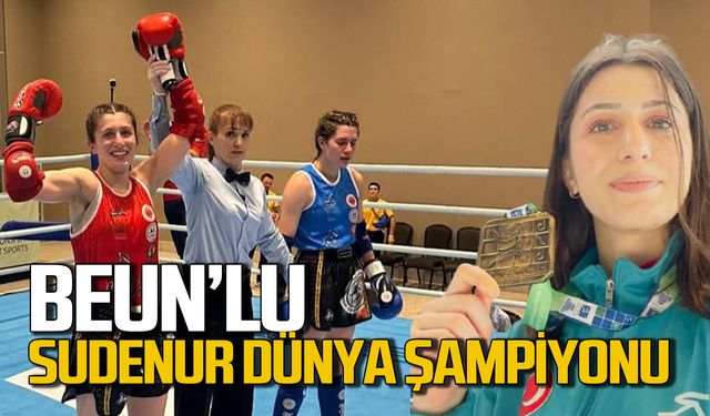 BEUN’lu Millî Sporcu Sude Nur Basancı’dan Bir Dünya Şampiyonluğu Daha