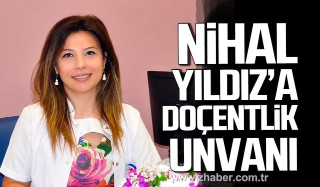 Zonguldak BEUN Öğretim Üyesi Nihal Yıldız doçentlik unvanı aldı.