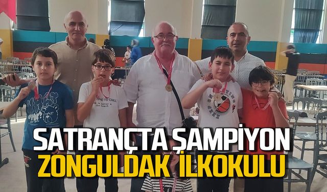 Satrançta şampiyon Zonguldak İlkokulu oldu