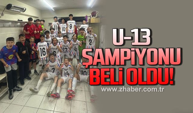 Çelikorduspor U13’de Play-Off şampiyonu oldu