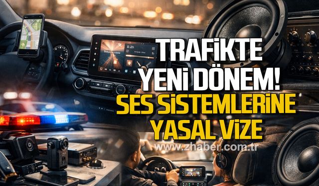 Trafikte yeni dönem başlıyor: Ses sistemlerine yasal vize
