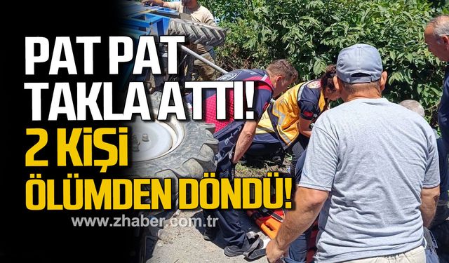 Alaplı’da Pat Pat Kazası: 2 Yaralı