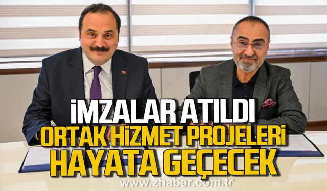 TBB ile Kozlu Belediyesi arasında Ortak Hizmet Protokolü İmzalandı