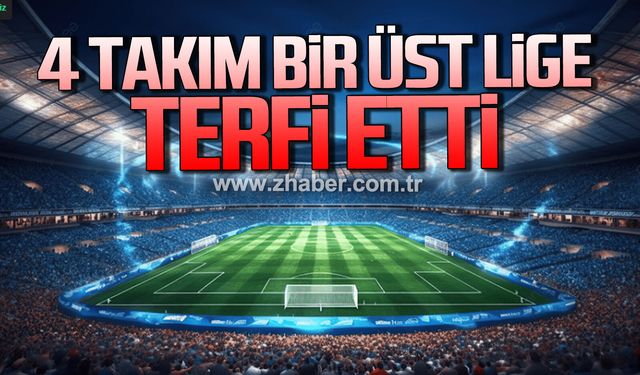 Zonguldak’ta 4 takım bir üst lige terfi etti!