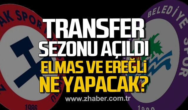 Transfer sezonu açıldı. Zonguldakspor ve Ereğli neler yapacak?