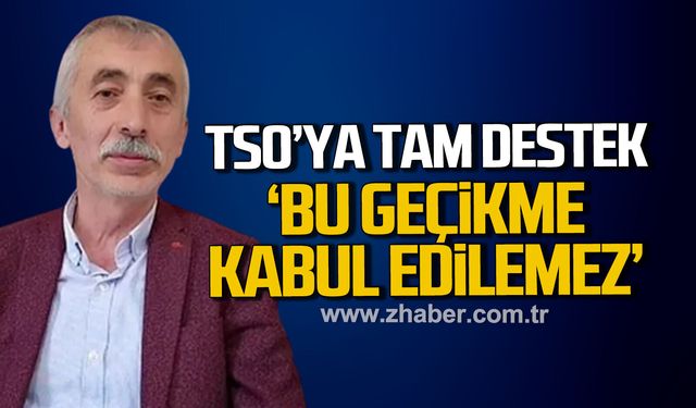 Çaycuma’da araç muayene istasyonu çağrısına destek