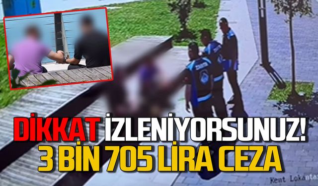 Zonguldak’ta çevreyi kirletenlere 3 bin 705 lira para cezası