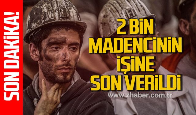 Soma’da 2 Bin madenci işten çıkarılıyor