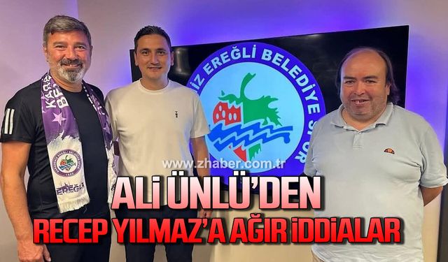 Ali Ünlü'den Recep Yılmaz'a ağır İddialar: "Hayallerimizi Çaldılar"