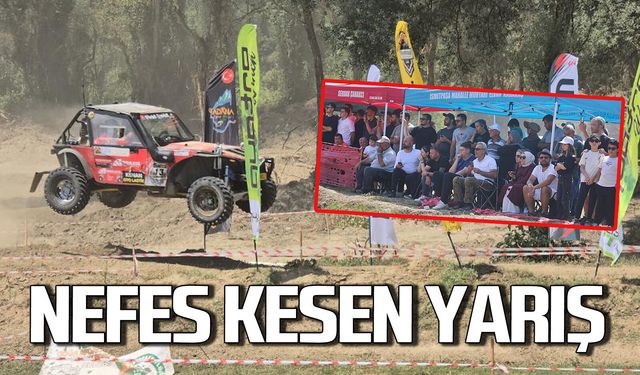 Ormanın kalbinde nefes kesen mücadele: 62 araç aynı parkurda