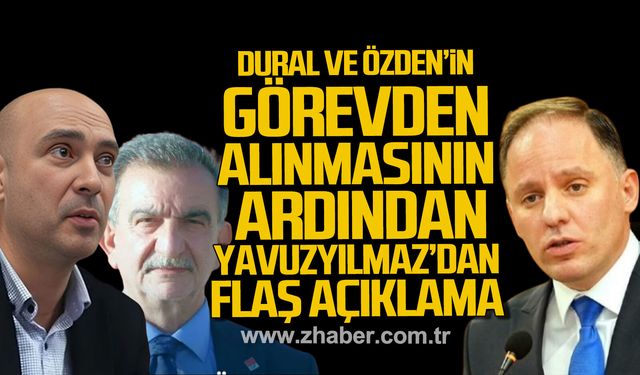 Devrim Dural ve Nazmi Özden görevden alındı. Deniz Yavuzyılmaz’dan flaş açıklama