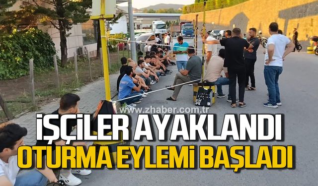 Ereğli OSB’de gerginlik: İşçiler mesaiyi bıraktı, eyleme geçti