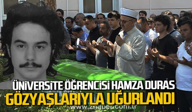 Hamza Duras, son yolculuğuna uğurlandı.
