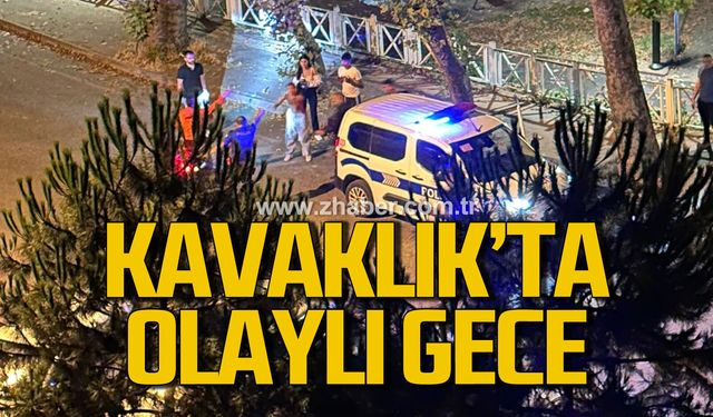 Kavaklık'ta olaylı gece. Polis müdahale etti