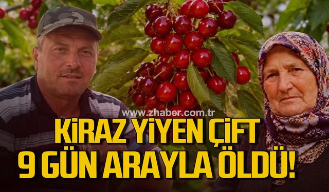 Kastamonu’da kiraz zehirlenmesi: Karı-Koca hayatını kaybetti