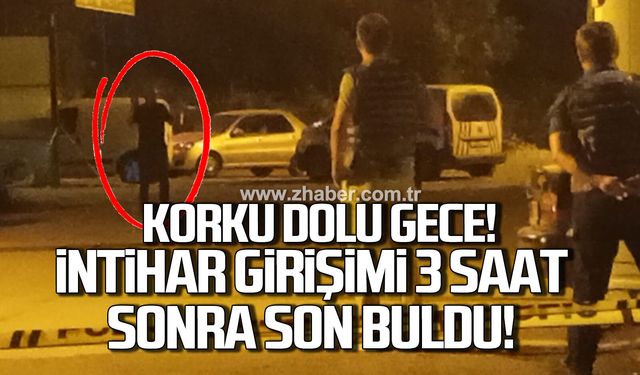 Çaycuma sanayi sitesi’nde korku dolu gece! Esnaf ikna edilerek teslim oldu