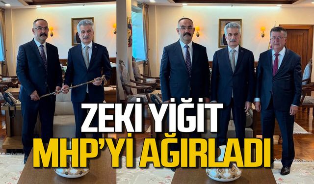 MHP’den Danıştay Başkanı Zeki Yiğit’e ziyaret