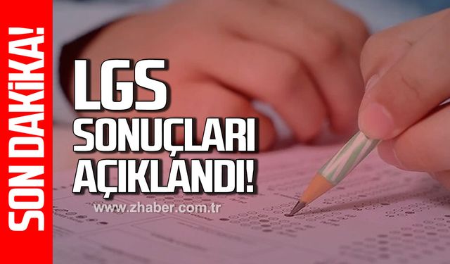 LGS sonuçları açıklandı