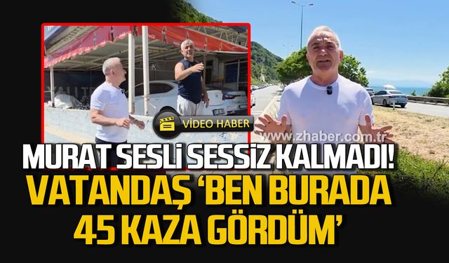 Murat Sesli’den Ereğli-Alaplı yolu için sert uyarı