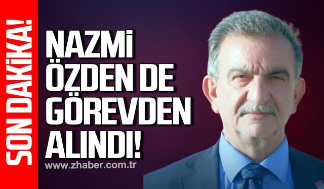 CHP Merkez İlçe Başkanı Nazmi Özden görevden alındı